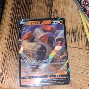 Pokemon regirock V mint 10/10 fresh out